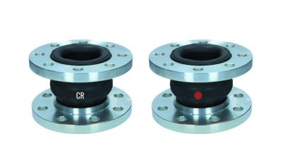 Kompensator mieszkowy EPDM do zimnej i gorącej wody, kwasów, zasad i niezbyt agresywnych chemikaliów. 