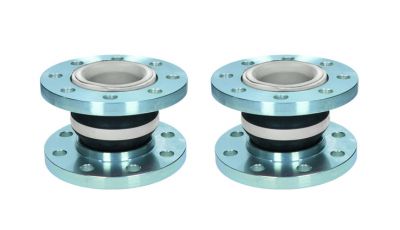 Kompensator z białej gumy NBR do substancji spożywczych