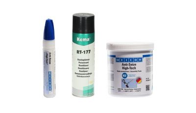 Pasty i spraye montażowe do ochrony przed korozją i zacieraniem się