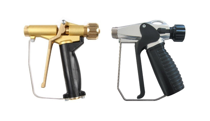 Pistole na vodu a chladicí kapaliny pro CNC stroje