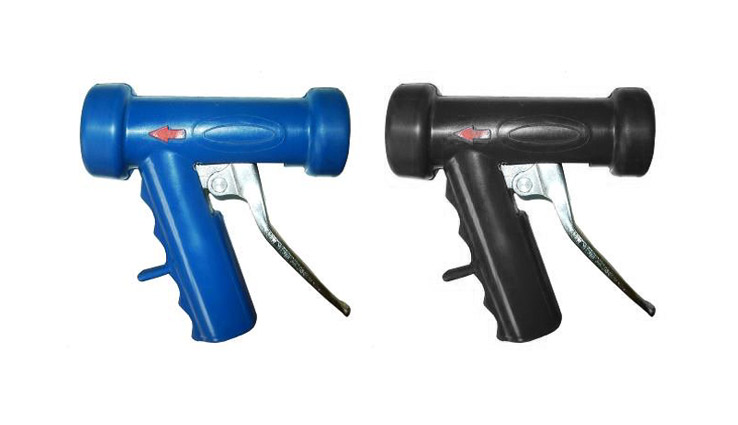 Pistole na vodu z hliníku